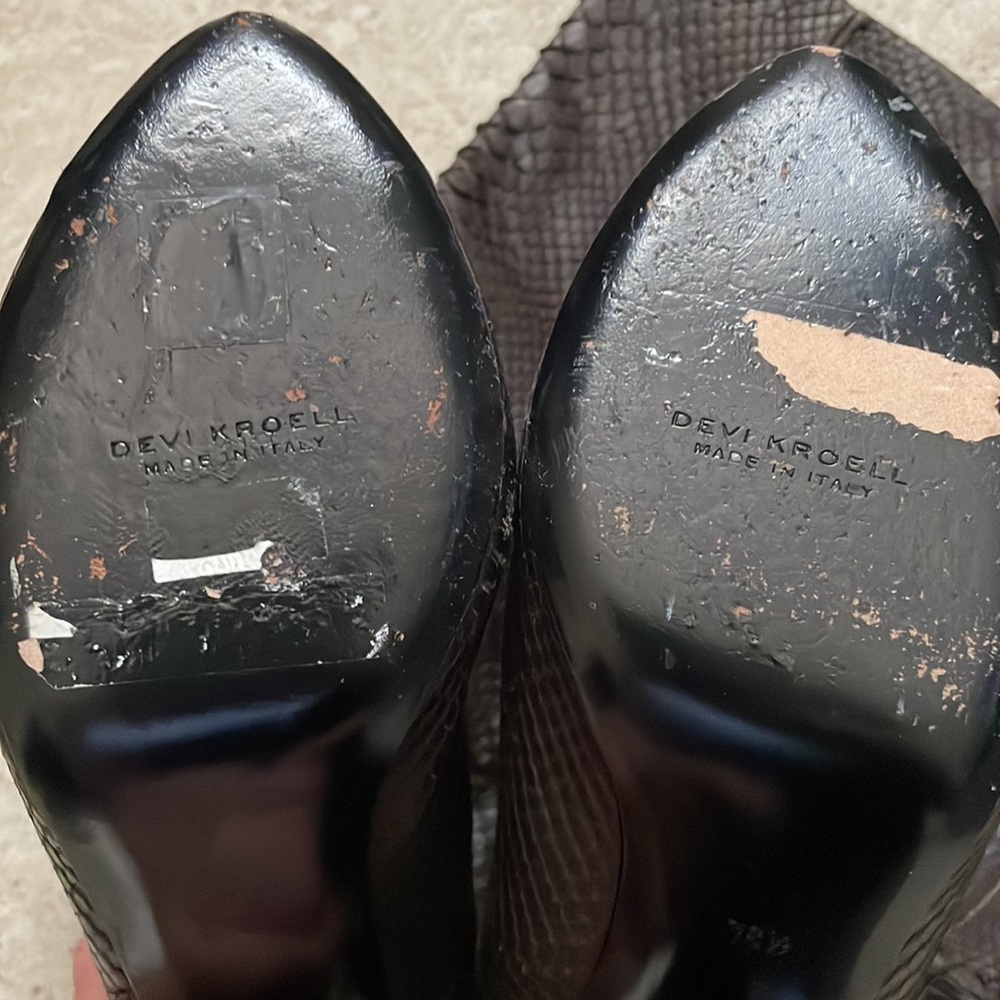 Devi Kroell Python Boots Made Italy - image 2